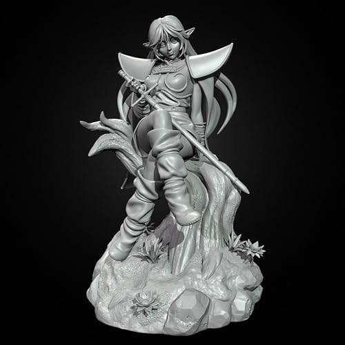 GoodFYouth 1/24 Ancient Female Samurai Resin Model Kit Unbemalt und unmontiert Soldat Resin Model Kit //H9B4Z7 von GoodFYouth