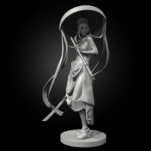 GoodFYouth 1/24 Ancient Female Samurai Warrior Resin Model Kit Unbemalt und unmontiert Soldier Resin Model Kit // u8d7O4 von GoodFYouth