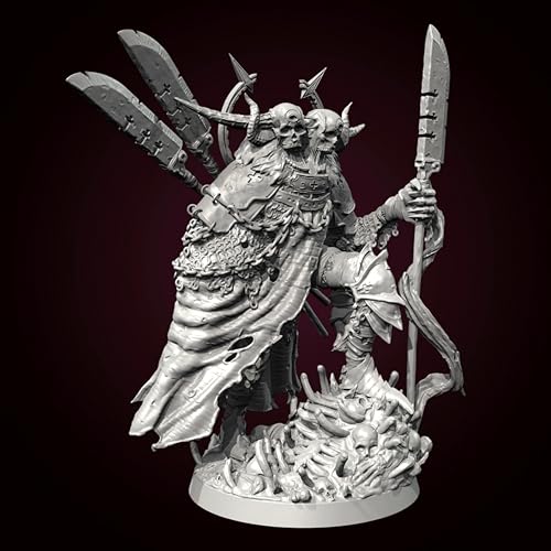 GoodFYouth 1/24 Ancient Hell Samurai Warrior Resin Model Kit Unbemalt und unmontiert Soldat Resin Model Kit //H9B1Z2 von GoodFYouth