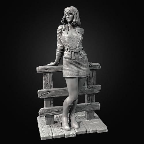 GoodFYouth 1/24 Sci-Fi Agent Female Samurai Resin Model Kit Unbemalt und unmontiert Soldat Resin Model Kit //H9B3Z2 von GoodFYouth