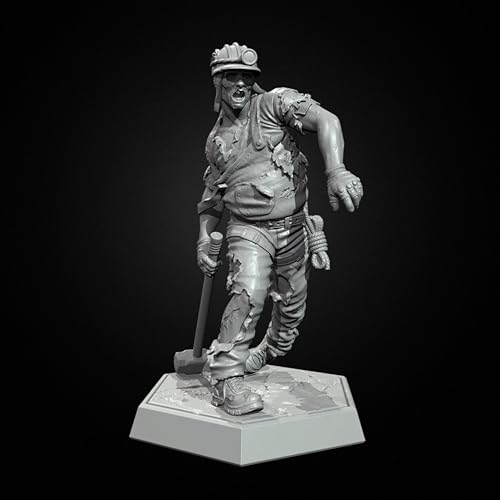 GoodFYouth 1/24 Sci-Fi Zombie Soldier Resin Model Kit Unbemalt und unmontiert Soldier Resin Model Kit //H9B2Z3 von GoodFYouth