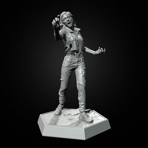 GoodFYouth 1/24 Sci-Fi Zombie Soldier Resin Model Kit Unbemalt und unmontiert Soldier Resin Model Kit //H9B2Z5 von GoodFYouth