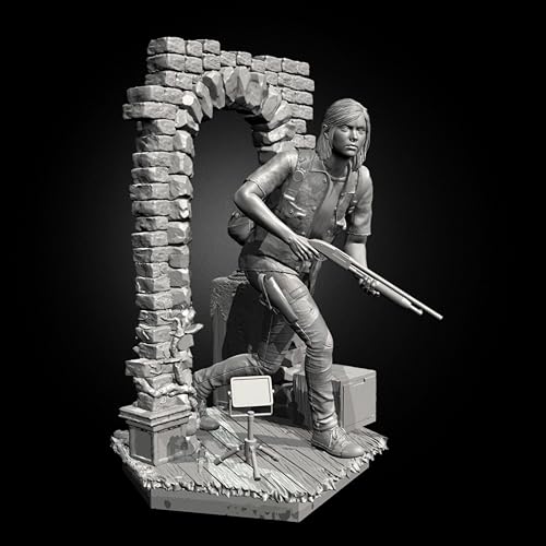 GoodFYouth 1/24 Science Fiction Agentin Soldatin Resin Modell bausatz Unbemalter und unmontierter Soldaten-Resin-Modellbausatz // v2i7O15 von GoodFYouth