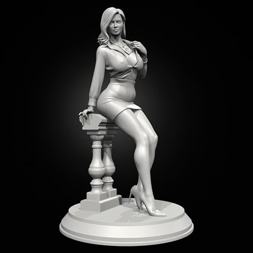 GoodFYouth 1/24 Science Fiction Agentin Soldatin Resin Modell bausatz Unbemalter und unmontierter Soldaten-Resin-Modellbausatz // v2i7O4 von GoodFYouth