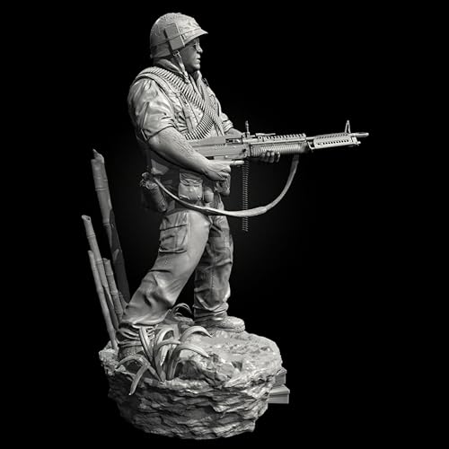 GoodFYouth 1/24 Vietnam US Soldier Resin Model Kit Unbemalt und unmontiert Soldier Resin Model Kit //I2S4O3 von GoodFYouth