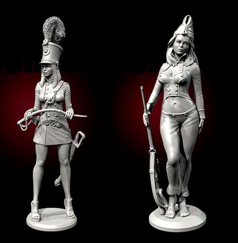 GoodFYouth 1/35 Erster Weltkrieg Europäische Soldatinnen Resin Modellbausatz Unbemalter und unmontierter Resin Modellbausatz (2 Figuren) //v3i6O9 von GoodFYouth