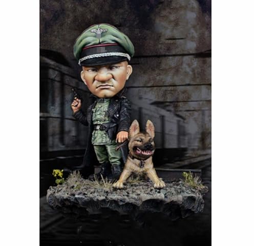 GoodFYouth 1/35 Modellbausatz aus Resin eines Deutschen Soldaten aus dem Zweiten Weltkrieg unbemalt und unmontiert (mit Sockel) //v4i3O1 von GoodFYouth