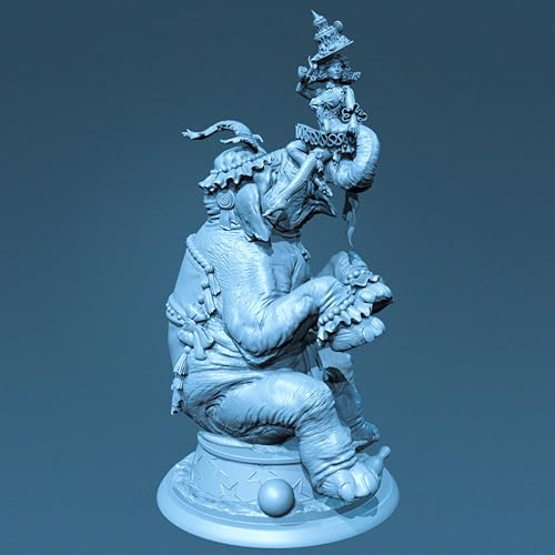 GoodFYouth H90mm Elephant Show Soldier Resin Model Kit Unbemaltes und unmontiertes Soldatenmodell aus Kunstharz //l2i3j1 von GoodFYouth