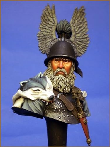 1/10 Ancient European Samurai Warrior Resin Bust Model Kit Unbemalte und unmontierte Miniatur Resin Modellteile // M1Q8x-8 von GoodYouth