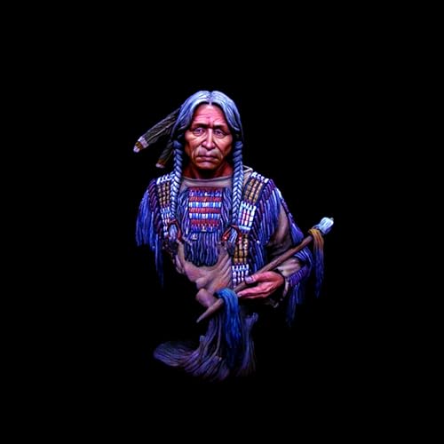 1/10 Ancient Tribal Chieftainess Resin Bust Model Kit Unbemalte und unmontierte Miniaturteile aus Resin //I0j1a-4 von GoodYouth