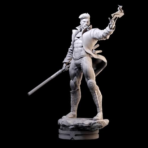 1/24 Sci-Fi Agent Warrior Resin Model Kit Unbemalt und unmontiert Resin Miniaturen Kit //R5fp31 von GoodYouth