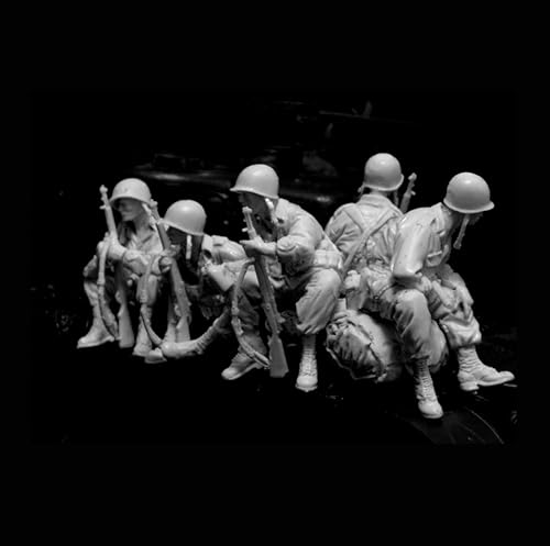 1/35 WWII Soldat Resin Model Kit Unbemalt und unmontiert Miniatur Resin Model Kit //o9y7A9 von GoodYouth