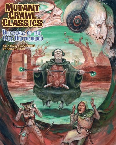 Goodman Games Mutant Crawl Classics #5 Blessings of The Vile Brotherhood Goodman Games Mutant Crawl Classics #5 Blessings of The Vile Brotherhood von Goodman Games