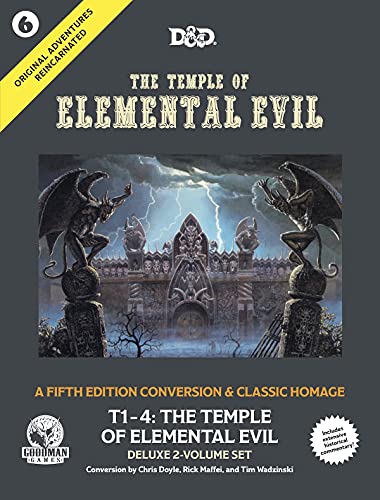 Goodman Games: Original Adventures Reincarnated #6: Der Tempel des Elementaren Bösen, vollständig spielbarer Mega-Dungeon und Mini-Kampagne von Goodman Games