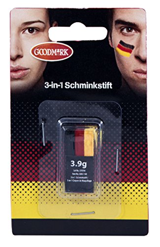 Goodmark 02021182 - Mini-Schminkstift Deutschland, Unisex-Kinder, alle Farben in einem Stift Goodmark 02021182 - Mini-Schminkstift Deutschland, Unisex-Kinder, alle Farben in einem Stift von Goodmark