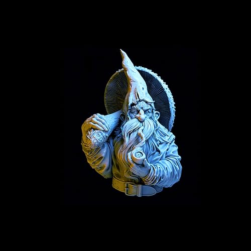 1/10 Antiker Zwerg-Elfen-Krieger Büste aus Resin Modellbausatz Unbemalte und unmontierte Resin Modellteile //xi3S-2 von Goodmoel