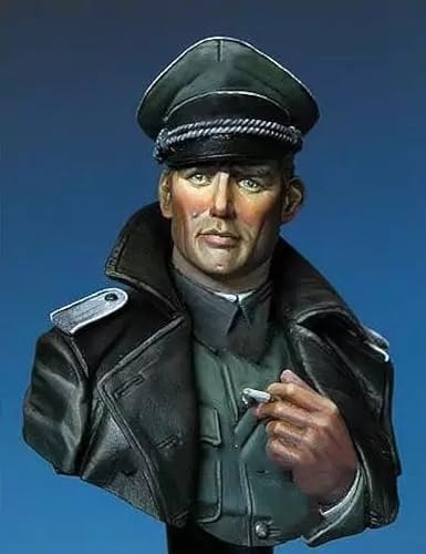 1/10 WWII German Commander Resin Modellbausatz unbemalt und unmontiert Büste Resin Modellteile // UJ5a-1 von Goodmoel