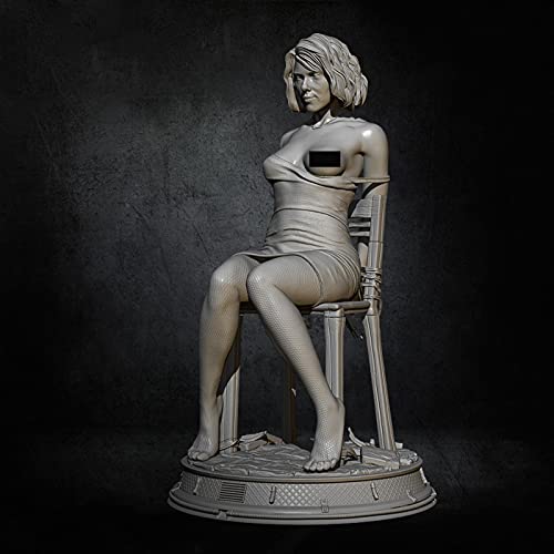 1/24 Sci-Fi-Agent Kriegerin Kunstharzfiguren-Kit Unmontierte und unbemalte Miniaturen/cK-7925 Goodmoel von Goodmoel