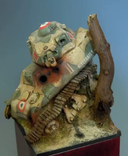 1/35 Resin-Miniaturmodellbausatz WWII-Szenen Resinmodellbausatz, unmontierte und unlackierte Resinteile (s12J -9) von Goodmoel