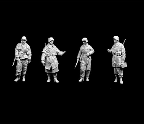 【1/35】 WWII Deutscher Soldat Modell Resin Modellbausatz unmontiert und unbemalt Resinteile // tg8r-5 von Goodmoel
