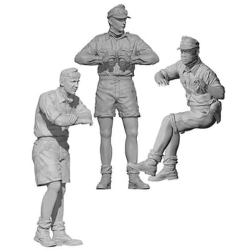 【1/35】 WWII Deutscher Soldat Modell Resin Modellbausatz unmontiert und unbemalt Resinteile // tg9r-4 von Goodmoel