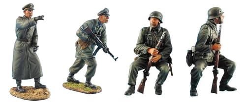 1/35 WWII German Soldier Resin Model Kit Unbemalt und unmontiert Resin Model Parts (4 Personen)//I7N5-31 von Goodmoel