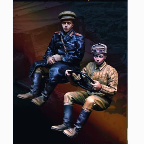 【1/35】 WWII Sowjetischer Pilot Soldat Modell Resin Modellbausatz unmontiert und unlackiert Resinteile // tg8r-1 von Goodmoel
