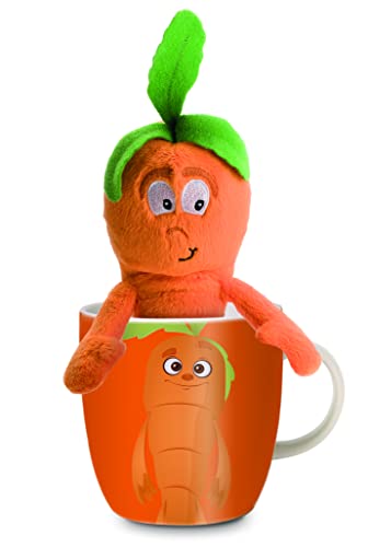 Goodness Gang Karotten-Plüsch Spielzeug in einer Tasse von Goodness Gang
