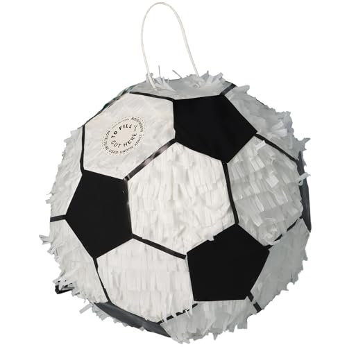 Goodtimes Pinata Fußball 26cm hoch Partyspiel Zum Befüllen mit Süßigkeiten und zerschlagen Als Geschenkidee für Geburtstag Hochzeit JGA von Goodtimes