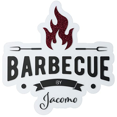 Goodtimes Schild Barbecue by persönlicher Name aus Acryl 30cm x 30cm Goodtimes Schild Barbecue by persönlicher Name aus Acryl 30cm x 30cm von Goodtimes