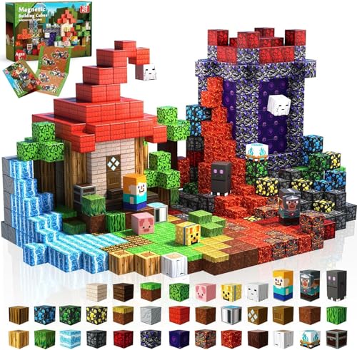 Magnetische Bausteine 150 Stück Abenteuer im Wald mit einem Zeitreise-Portal Edition Magnetbausteine Magnetic Building Blocks Montessori Spielzeug ab 4 5 6 7 8 9 Jahren Geschenke für Kinder ab 4 5 6 7 Magnetische Bausteine 150 Stück Abenteuer im Wald mit einem Zeitreise-Portal Edition Magnetbausteine Magnetic Building Blocks Montessori Spielzeug ab 4 5 6 7 8 9 Jahren Geschenke für Kinder ab 4 5 6 7 von Goody King