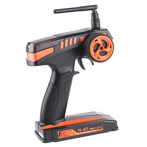 2.4G FS-GT2 2CH Radio Modell RC Sender & Empfänger Auto Boot von GoolRC