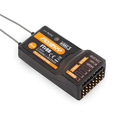 Goolsky FTr8B 2,4 GHz 8CH-Empfänger für RC-Flugzeughubschrauber Starrflügelgleiter Engineering Fahrzeugdrohne Doppelantenne PWM/PPM/i.Bus/S.Bus-Ausgang Kompatibel mit AFHDS3-Sendern RF-Module Goolsky FTr8B 2,4 GHz 8CH-Empfänger für RC-Flugzeughubschrauber Starrflügelgleiter Engineering Fahrzeugdrohne Doppelantenne PWM/PPM/i.Bus/S.Bus-Ausgang Kompatibel mit AFHDS3-Sendern RF-Module von Goolsky