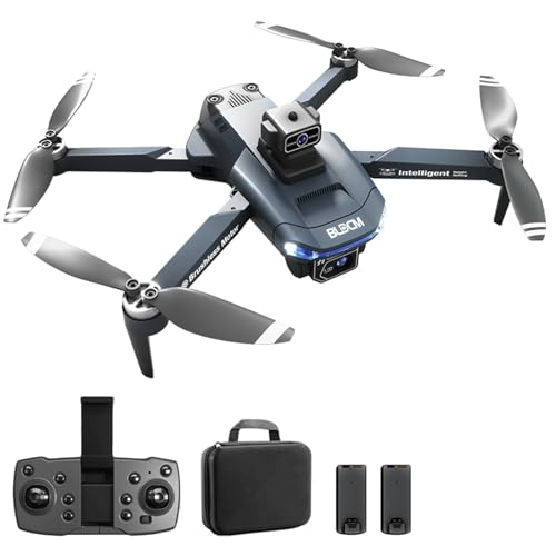 Goolsky Ferngesteuerte Drohne mit Kamera 1080P, Dual-Kamera, Hindernisvermeidung, bürstenloser Motor, optische Flusslokalisierung, Ferngesteuerter Quadrocopter für Kinder und Erwachsene Goolsky Ferngesteuerte Drohne mit Kamera 1080P, Dual-Kamera, Hindernisvermeidung, bürstenloser Motor, optische Flusslokalisierung, Ferngesteuerter Quadrocopter für Kinder und Erwachsene von Goolsky