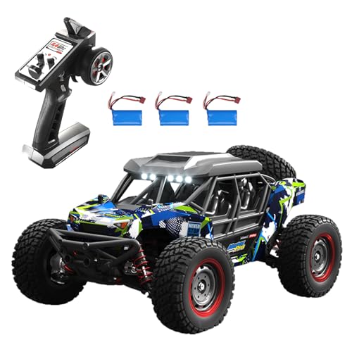 Goolsky Ferngesteuertes Auto, RC Auto Offroad Geländewagen Crawler RC Car 2,4 GHz, hohe Geschwindigkeit, 70 km/h, Gelände, 1/16, vollmaßstäblich, bürstenloser Ferngesteuerter LKW, Geländewagen Goolsky Ferngesteuertes Auto, RC Auto Offroad Geländewagen Crawler RC Car 2,4 GHz, hohe Geschwindigkeit, 70 km/h, Gelände, 1/16, vollmaßstäblich, bürstenloser Ferngesteuerter LKW, Geländewagen von Goolsky