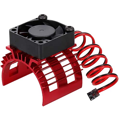 Goolsky Für WLtoys A959-B A979-B 144001 124019 1/12 /14 RC Auto Aluminium Legierung Motor Kühlkörper Abdeckung mit Lüfter für 540 550 Brushed Motor 3650 Brushless Motor Goolsky Für WLtoys A959-B A979-B 144001 124019 1/12 /14 RC Auto Aluminium Legierung Motor Kühlkörper Abdeckung mit Lüfter für 540 550 Brushed Motor 3650 Brushless Motor von Goolsky
