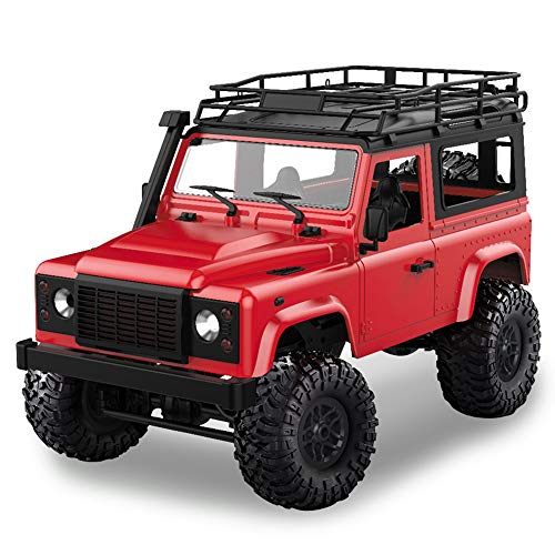 Goolsky MN-D90 Rock Crawler 1/12 4WD 2.4G Fernbedienung High Speed Off Road Truck RC Auto Led Licht RTR Red von Goolsky