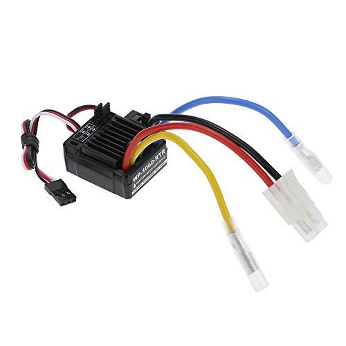 WP 1060 RTR Wasserdicht gebürstet 2S-3S 60A ESC Elektronischer Drehzahlregler für 1:10 Tamiya Traxxas Redcat HSP HPI RC Auto von Goolsky