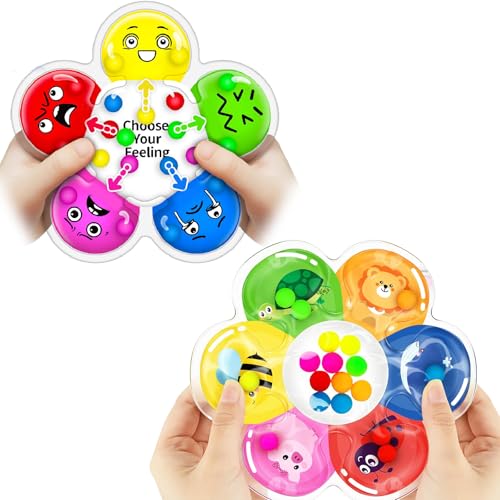 Goorder Color Sorting Sensorisches Spielzeug Fidget Toy zum Sortieren der Farben, 2 Blumen Anti Stress Montessori Baby Sortierspiel ab 3 4 5 Jahre zum Zählen Sortieren Farbsortierspielzeug Goorder Color Sorting Sensorisches Spielzeug Fidget Toy zum Sortieren der Farben, 2 Blumen Anti Stress Montessori Baby Sortierspiel ab 3 4 5 Jahre zum Zählen Sortieren Farbsortierspielzeug von Goorder