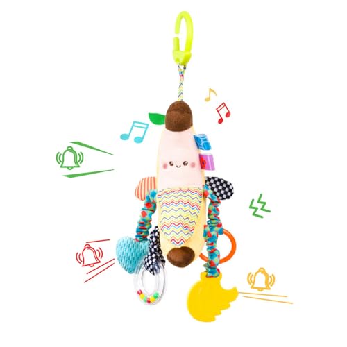 Goorder Kinderwagen Spielzeug 0-6 Monate, Baby Spielzeug für Kleinkinder ab 6-12 Monate, Greifen und Geräusche erzeugen, Kinderbett und Babyschale zum Beißen Neugeborenen Junge Mädchen Baby Geschenk Goorder Kinderwagen Spielzeug 0-6 Monate, Baby Spielzeug für Kleinkinder ab 6-12 Monate, Greifen und Geräusche erzeugen, Kinderbett und Babyschale zum Beißen Neugeborenen Junge Mädchen Baby Geschenk von Goorder