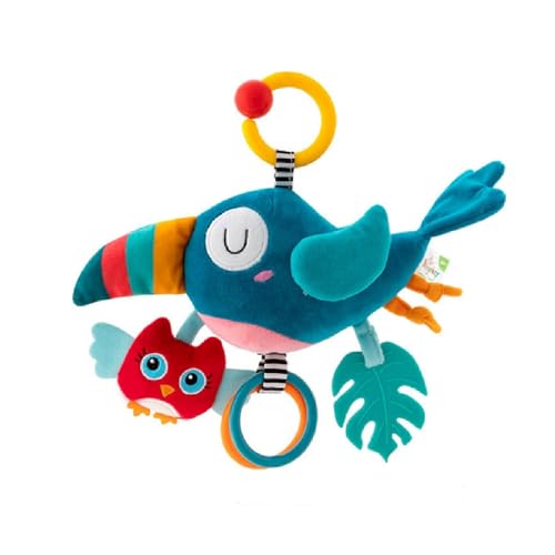 Goorder Kinderwagen Spielzeug 0-6 Monate, Greifen und Geräusche erzeugen, Kinderbett und Babyschale zum Beißen, Baby Spielzeug für Kleinkinder ab 0-12 Monate Neugeborenen Junge Mädchen Baby Geschenk von Goorder