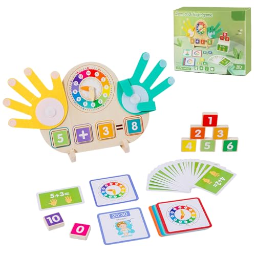 Goorder Spielzeug ab 3 4 5 Jahre, Montessori Spielzeug ab 3 Jahre Holzspielzeug Fingerzählmathe Uhr Geschenke Jungen Mädchen, Geschenk Vorschule Geburtstag Neujahr ab 3-9 Jahre für Jungen Mädchen Goorder Spielzeug ab 3 4 5 Jahre, Montessori Spielzeug ab 3 Jahre Holzspielzeug Fingerzählmathe Uhr Geschenke Jungen Mädchen, Geschenk Vorschule Geburtstag Neujahr ab 3-9 Jahre für Jungen Mädchen von Goorder