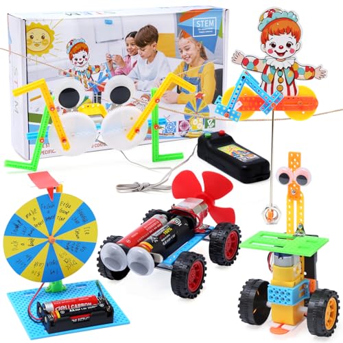Goorder Wissenschaft Experimente Kit für Kinder, 5 in 1 Elektronik Baukasten, DIY Ingenieurwesen Baukasten, Experimentierkasten, Elektro Baukasten, Spielzeug Geschenke ab 8 9 10 11 12 Jahre Jungen Goorder Wissenschaft Experimente Kit für Kinder, 5 in 1 Elektronik Baukasten, DIY Ingenieurwesen Baukasten, Experimentierkasten, Elektro Baukasten, Spielzeug Geschenke ab 8 9 10 11 12 Jahre Jungen von Goorder