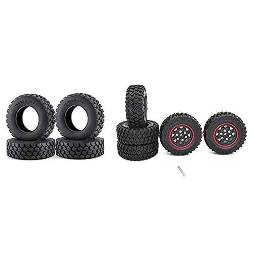 Goorvoucs Ersatzreifen aus Gummi, 9 Stück, 4 Stück schwarz und 5 Stück rot Goorvoucs Ersatzreifen aus Gummi, 9 Stück, 4 Stück schwarz und 5 Stück rot von Goorvoucs