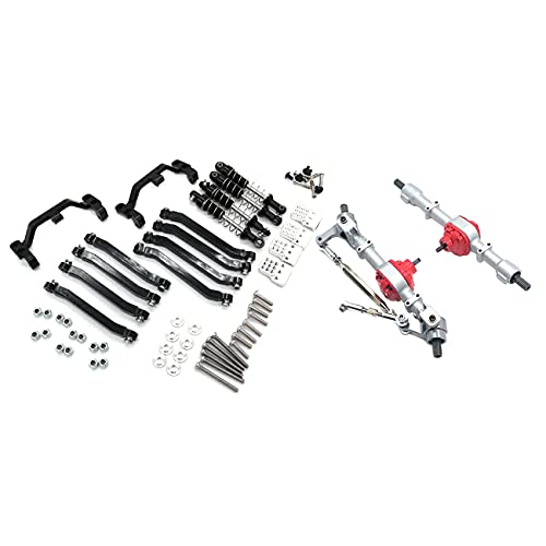 Goorvoucs Metall-Chassis-Zugstangen, Aufhängungsglied mit Getriebe vorne und hinten, Brücke, Achse, Lenkbecher, Stangenset Goorvoucs Metall-Chassis-Zugstangen, Aufhängungsglied mit Getriebe vorne und hinten, Brücke, Achse, Lenkbecher, Stangenset von Goorvoucs