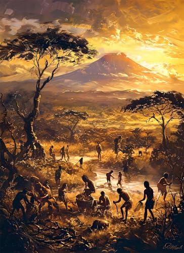 Afrika Puzzle 1500 Teile, Holzpuzzles 87x57cm, Puzzle für Erwachsene und Kinder, DIY Groß Puzzelmatten, Premium Quality Klassische Wooden Jigsaw, Home Wand Dekor oder als Geschenk Mädche Wiese g-695 Afrika Puzzle 1500 Teile, Holzpuzzles 87x57cm, Puzzle für Erwachsene und Kinder, DIY Groß Puzzelmatten, Premium Quality Klassische Wooden Jigsaw, Home Wand Dekor oder als Geschenk Mädche Wiese g-695 von Gooxehuu