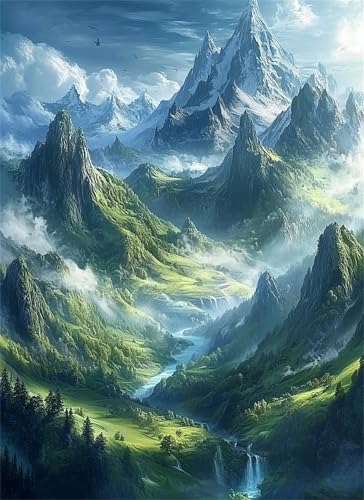 Berg Puzzle 5000 Teile, Holzpuzzles 156.5x105.5cm, Puzzle für Erwachsene und Kinder 12 Jahren, DIY Groß Puzzelmatten, Premium Quality Klassische Wooden Jigsaw, als Geschenk Mädche Landschaft g-945 Berg Puzzle 5000 Teile, Holzpuzzles 156.5x105.5cm, Puzzle für Erwachsene und Kinder 12 Jahren, DIY Groß Puzzelmatten, Premium Quality Klassische Wooden Jigsaw, als Geschenk Mädche Landschaft g-945 von Gooxehuu