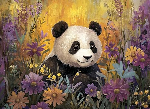 Blumen Puzzle 120 Teile, Holzpuzzles 29.7x21cm, Puzzle für Erwachsene und Kinder, DIY Groß Puzzelmatten, Premium Quality Klassische Wooden Jigsaw, Home Wand Dekor oder als Geschenk Mädche Panda g-251 Blumen Puzzle 120 Teile, Holzpuzzles 29.7x21cm, Puzzle für Erwachsene und Kinder, DIY Groß Puzzelmatten, Premium Quality Klassische Wooden Jigsaw, Home Wand Dekor oder als Geschenk Mädche Panda g-251 von Gooxehuu