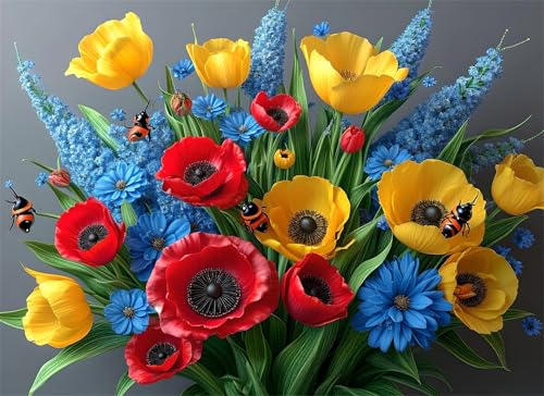 Farbe Puzzle 3000 Teile, Holzpuzzles 122x81cm, Puzzle für Erwachsene und Kinder, DIY Groß Puzzelmatten, Premium Quality Klassische Wooden Jigsaw, Home Wand Dekor oder als Geschenk Mädche Blume g-25 Farbe Puzzle 3000 Teile, Holzpuzzles 122x81cm, Puzzle für Erwachsene und Kinder, DIY Groß Puzzelmatten, Premium Quality Klassische Wooden Jigsaw, Home Wand Dekor oder als Geschenk Mädche Blume g-25 von Gooxehuu