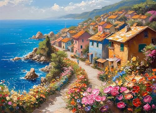 Küsten Puzzle 500 Teile, Holzpuzzles 52x38cm, Puzzle für Erwachsene und Kinder 12 Jahren, DIY Groß Puzzelmatten, Premium Quality Klassische Wooden Jigsaw, Home Wand Dekor Geschenk Landschaft g-152 Küsten Puzzle 500 Teile, Holzpuzzles 52x38cm, Puzzle für Erwachsene und Kinder 12 Jahren, DIY Groß Puzzelmatten, Premium Quality Klassische Wooden Jigsaw, Home Wand Dekor Geschenk Landschaft g-152 von Gooxehuu